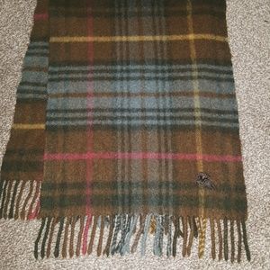 💕SOLD💕 Vintage Burberry Plaid Cashmere Scarf